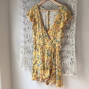 American eagle size medium romper shorts dress